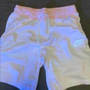 Pink Nike shorts
